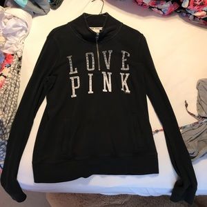 PINK black pullover